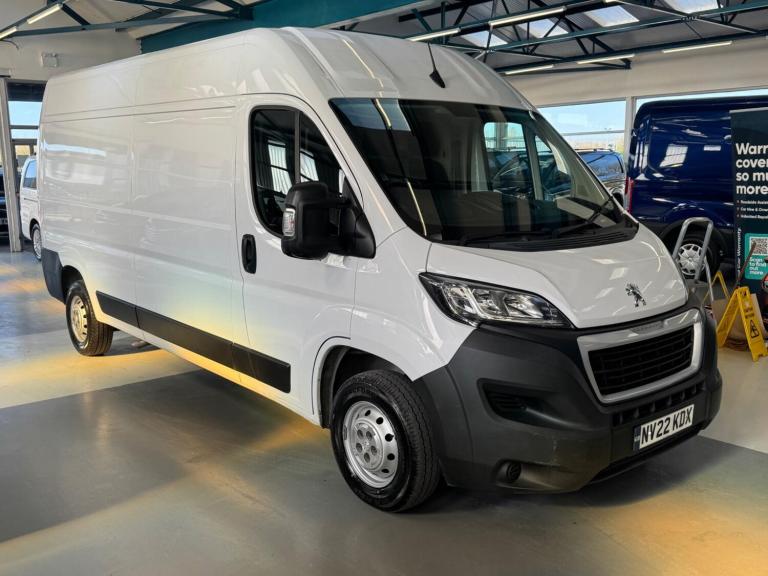 2022 Peugeot Boxer 2.2 BlueHDi 335 Professional L3 H2 Euro 6 (s/s) 5dr PANEL VAN Diesel Manual