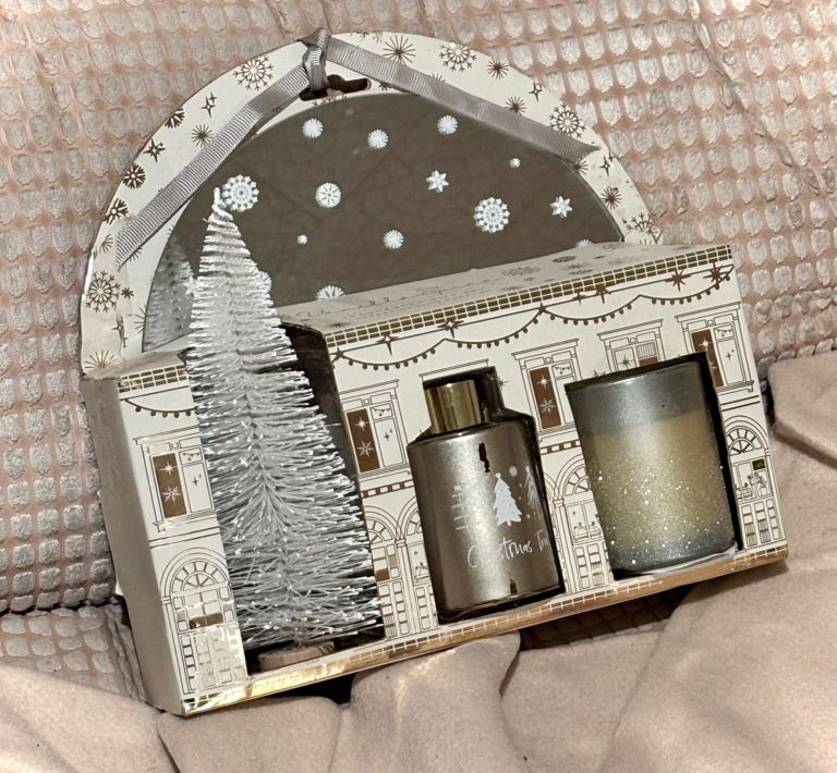 Vanilla spice fragranced gift set