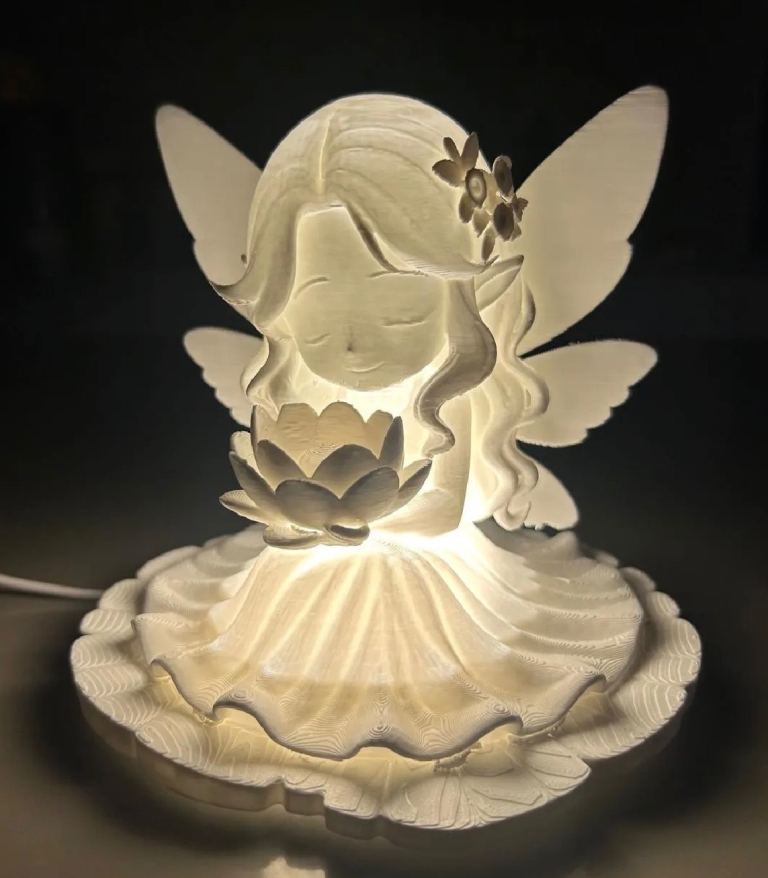 Lovely White Fairy LED night light Lamp  New