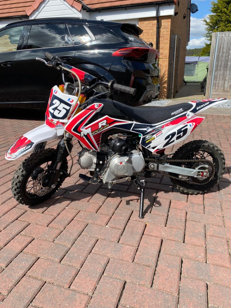 M2R-90-R SMALL WHEEL 90cc Semi-automatic- 4 Speed - 4 Stroke..