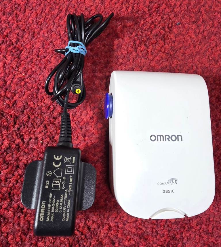 Omron NE-C803 Quiet Compressor Adult Child Lower Airways Respitory Nebuliser, BRAND NEW