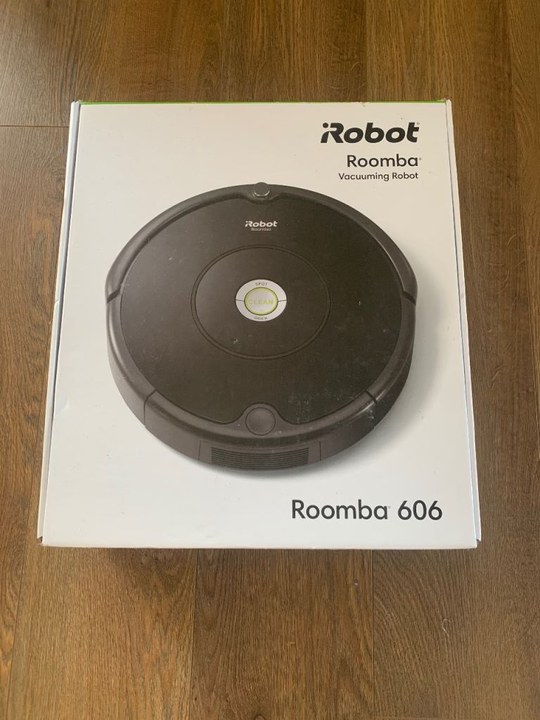 NEW iRobot Roomba 606 Vacuuming Robot – Unused, Boxed
