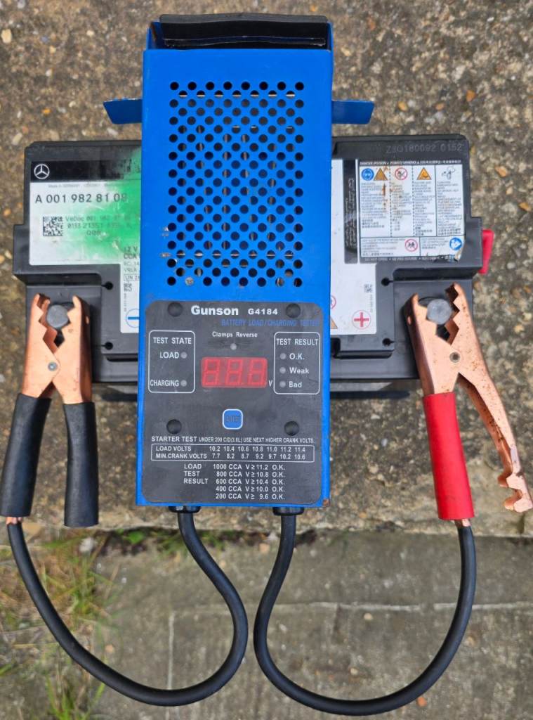 GUNSON G4184 Battery Tester. READ DESCRIPTION PLEASE.