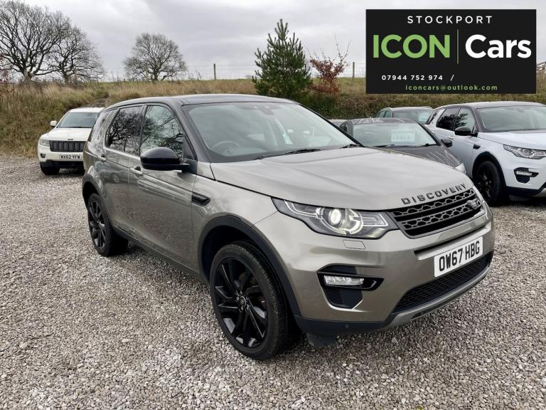 LAND ROVER DISCOVERY SPORT 2.0 TD4 HSE Black Silver Auto Diesel 2018