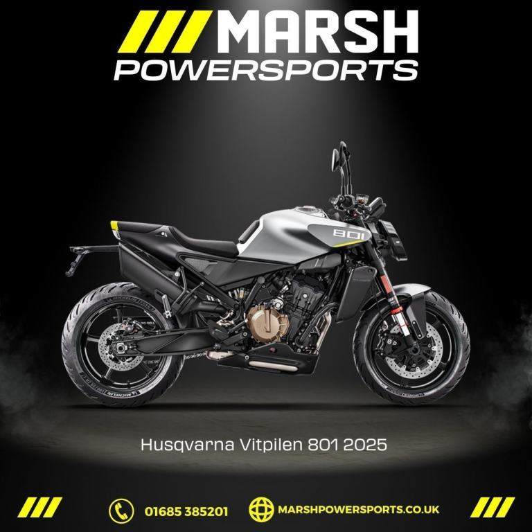 Husqvarna Vitpilen 801 2025 - Husqvarna Dealer - 0% Finance - 1600 OFF RRP!