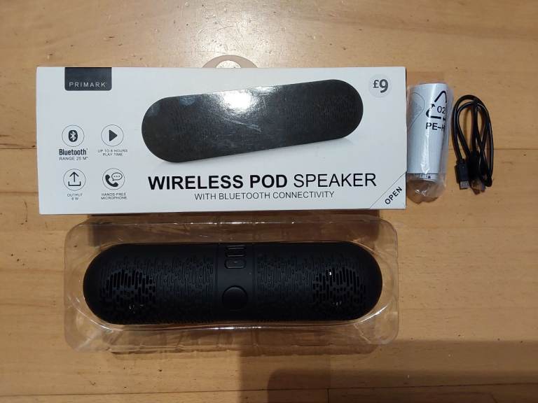 image for Primark wireless pod speaker