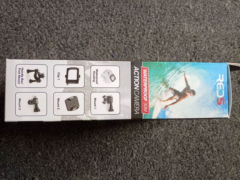 RED5 Waterproof Action Camera