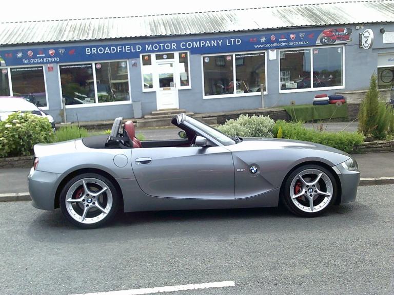 2008 58-reg BMW Z4, 2.0 Sport Manual Roadster finished in grey metallic