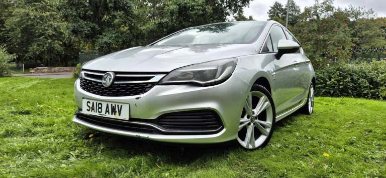 2018 Vauxhall Astra 1.4T 16V 150 SRi Vx-line Nav 5dr HATCHBACK Petrol Manual