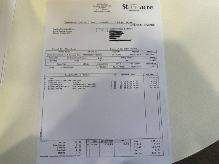 2017 MINI Hatch 1.5 Cooper Hatchback 5dr Petrol Manual Euro 6 (s/s) (136 ps) Hatchback Petrol Manual