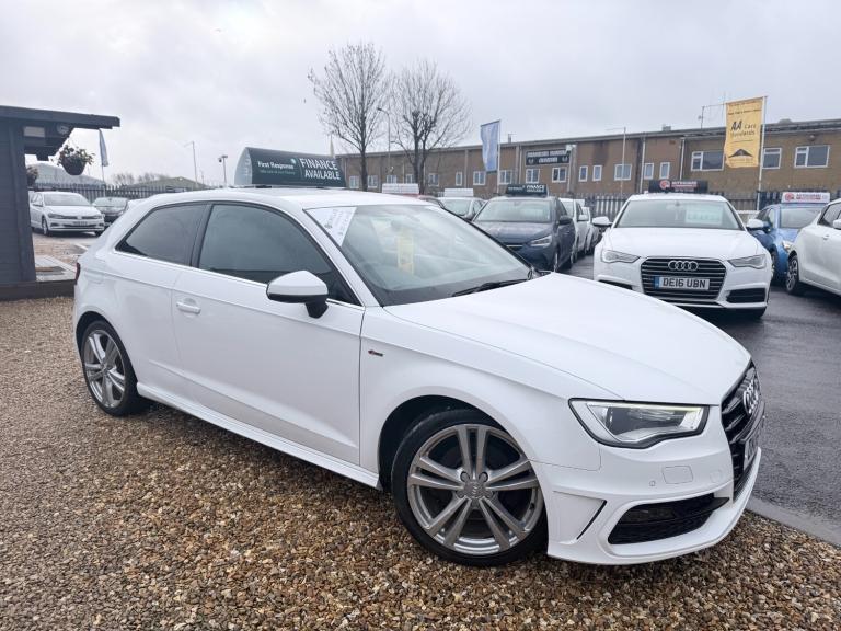 2016 Audi A3 2.0 TDI 184 S Line 3dr [Nav] HATCHBACK Diesel Manual