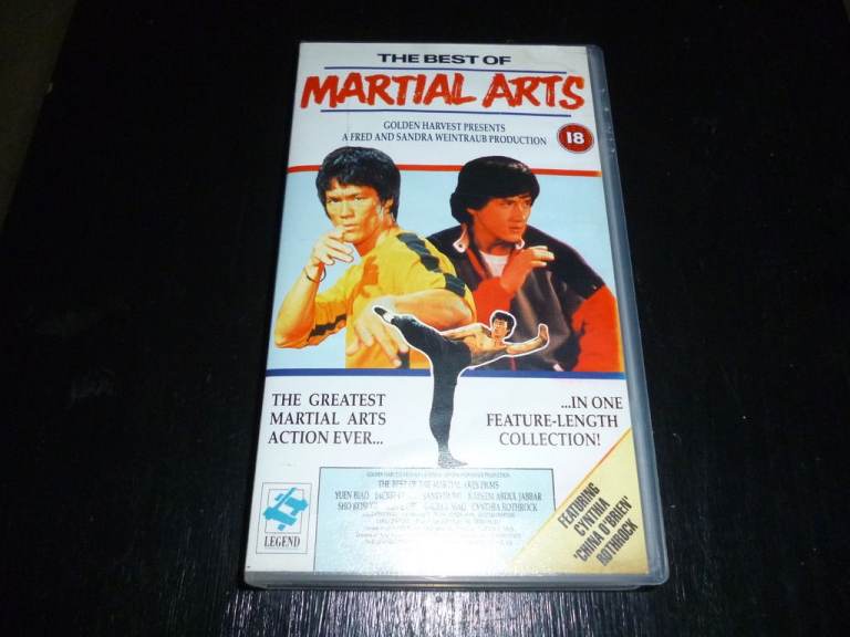 The Best of Marital Arts (Vintage 1988 VHS Tape)