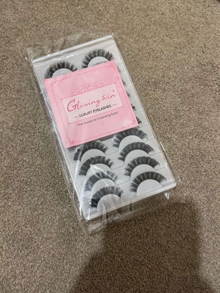 Glowing Win Luxury Strip Lashes 10 Pairs Multi-pack