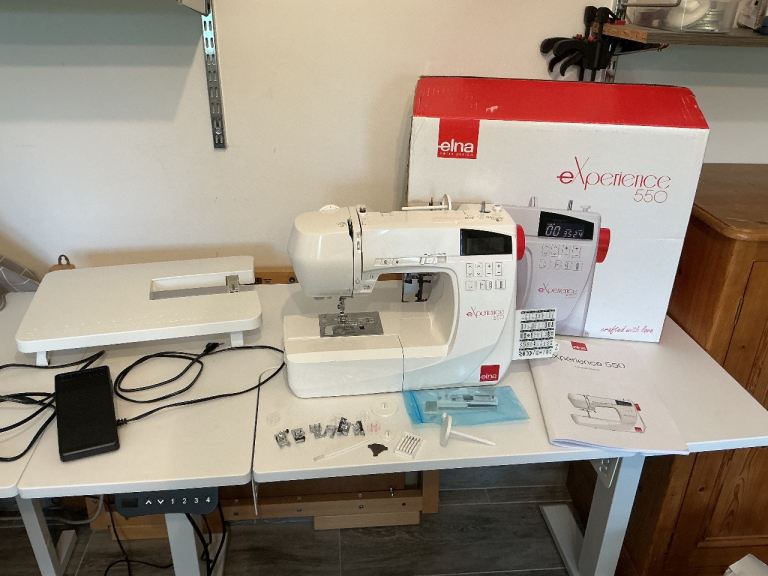 Elna eXperience 550 Sewing Machine – purchased feb 2026