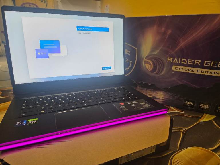 MSI Raider GE66 Deluxe Edition 12UHS – RTX 3080 Ti – i9 – 32GB RAM – 2TB SSD + Premium Cooling Pad