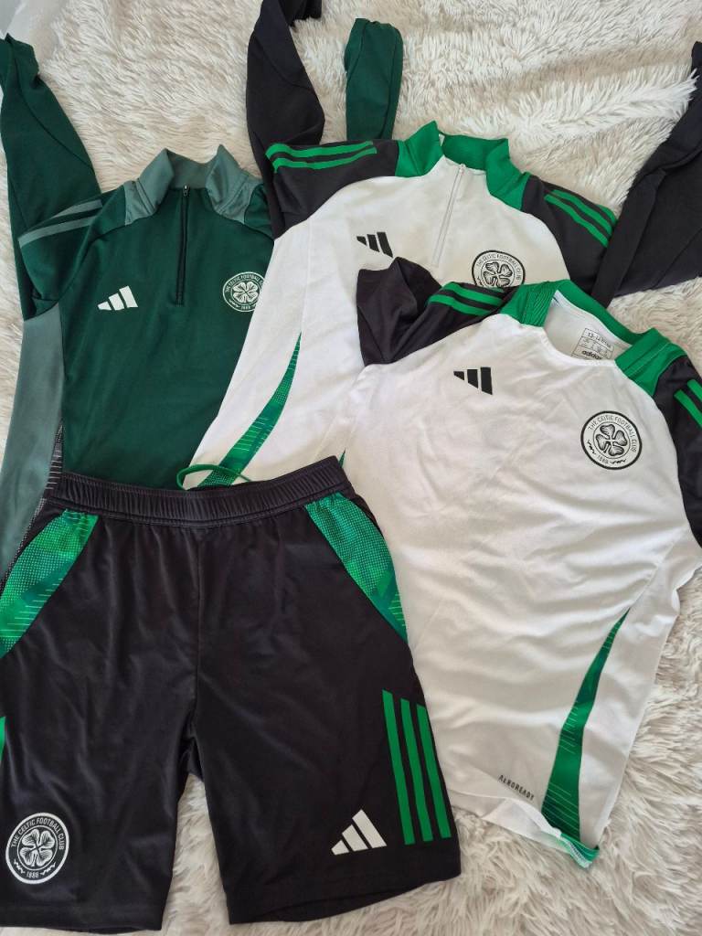 Adidas Celtic Football Kit Bundle – Ages 13-14 Yrs