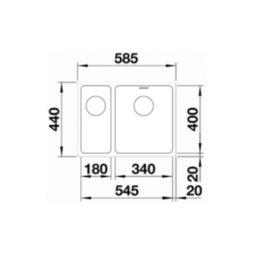 BLANC 1.5 Stainless Steel Sink