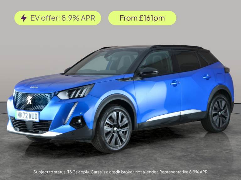 2022 Peugeot E-2008 50kWh GT Premium SUV 5dr Electric Auto (7kW Charger) (136 ps) - KEYLESS ENT S...