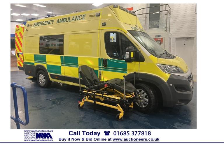 2018 Fiat Ducato 42 MAXI 2.3 MULTIJET II 176PS AMBULANCE C/W STRETCHER --------------------- PANE...