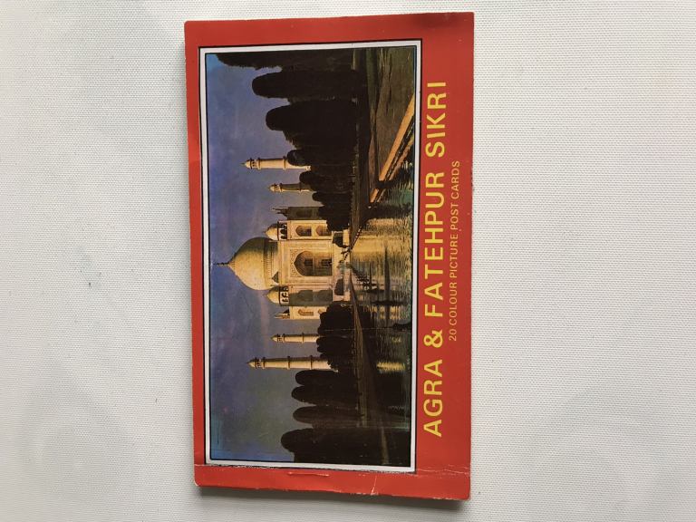 Unused Postcards of 24 Indian sights(Agra & Fatehpur Sikri)