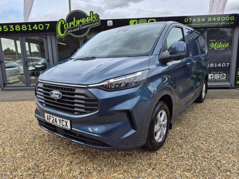2024 Ford Transit Custom 2.0 EcoBlue 136ps H1 Van Limited Auto PANEL VAN Diesel Automatic
