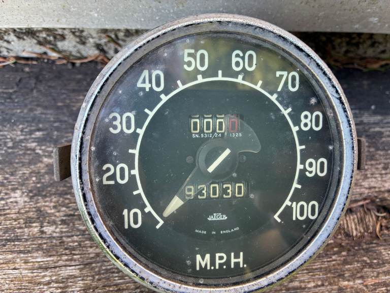 Rover P4 Speedometer