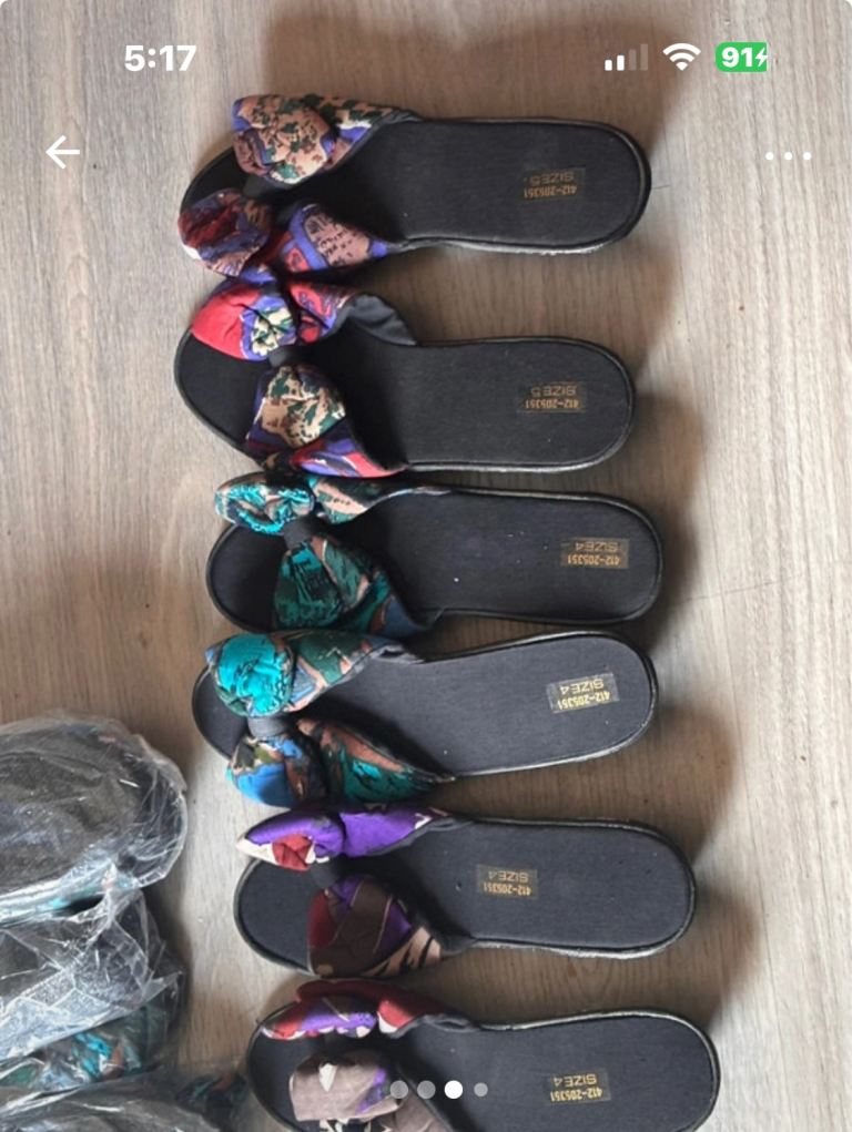 23x Brand new ladies open toes slide sandals