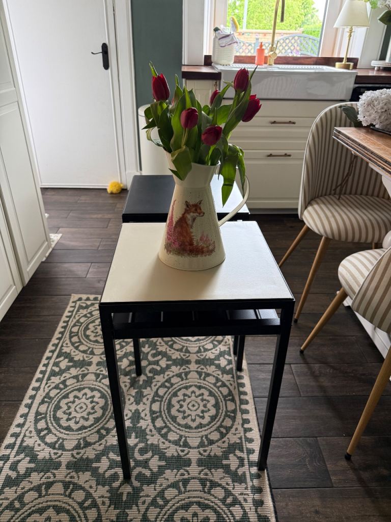 Pair of tables/bedside 