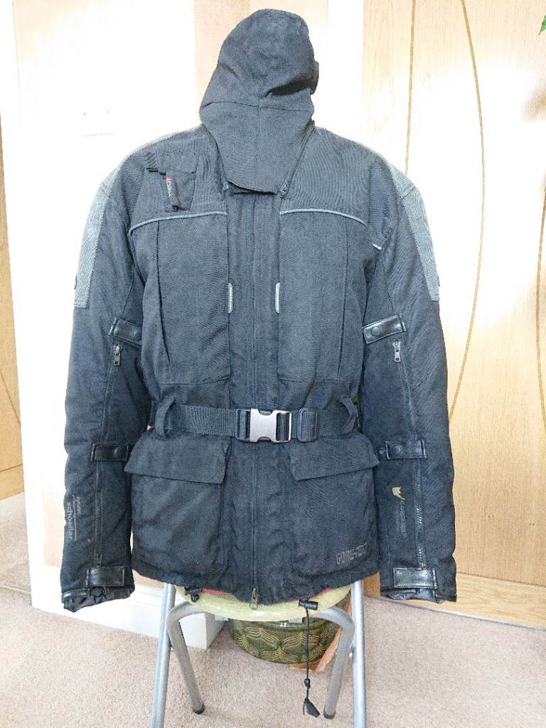  Motorcycle Touring Jacket Waterproof Hein Gericke Master V Goretx Jacket Size M 40 - 42" +