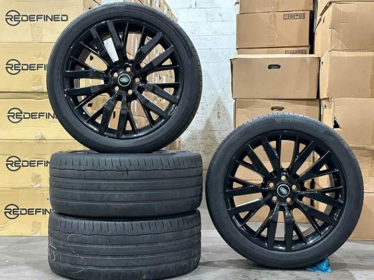 22" Genuine RANGE ROVER SPORT SVR Alloy Wheels & Tyres