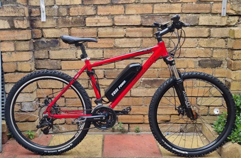 Electric Carrera Vulcan Mountain Bike - Fully Working & Good Condition