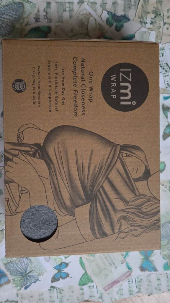 IZMI baby wrap - Grey