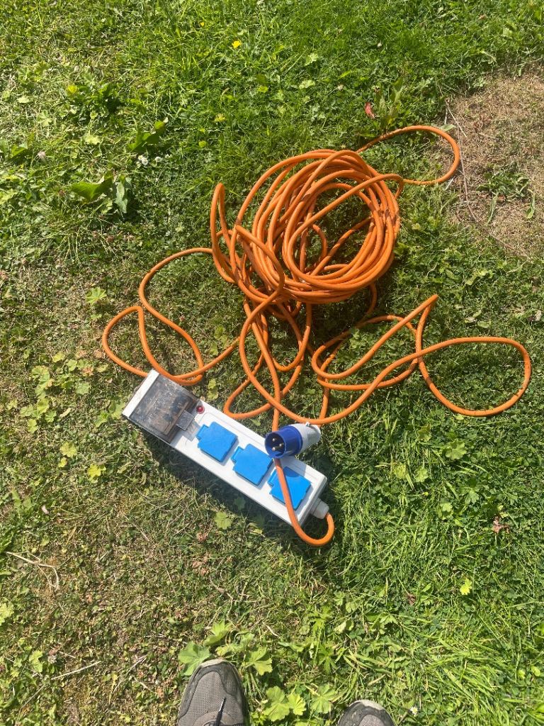 Caravan extended wire