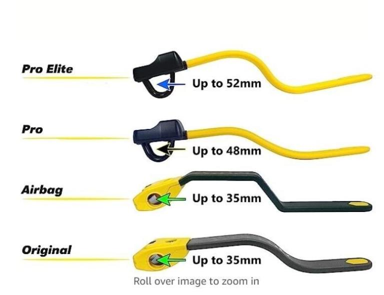 New STOPLOCK PRO ELITE CAR MOTOR STEERING WHEEL LOCK ANTI THEFT THATCHAM CAT 3 APPROVED HG150