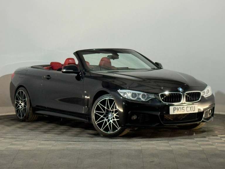 2015 BMW 420D M SPORT 2.0 DIESEL STEPTRONIC AUTOMATIC 2 DOOR CONVERTIBLE 185 BHP