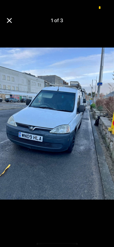 Vauxhall, COMBO, Car Derived Van, 2009, Manual, 1248 (cc)