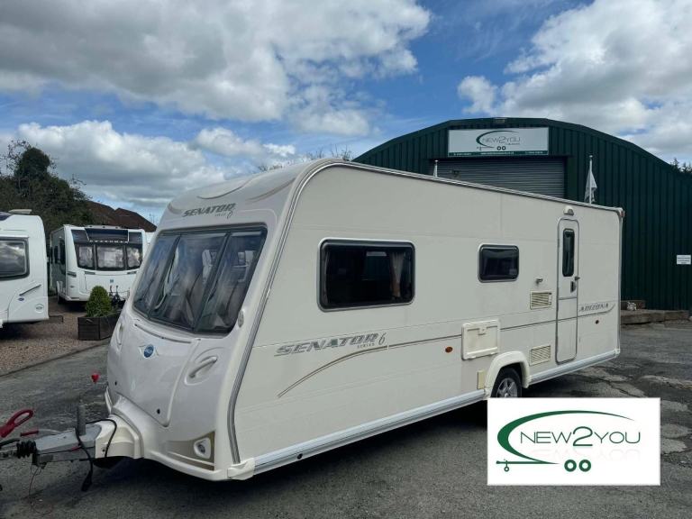 2010 Bailey Senator Arizona END BATHROOM 4 Berth Caravan - STOCK NO H069