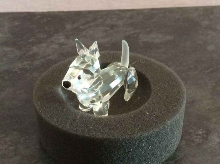 Swarovski Crystal Terrier Dog 