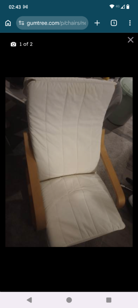 Next chair (can deliver)