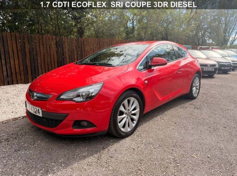 2014 Vauxhall Astra GTC 1.7 CDTi 16V ecoFLEX 130 Sport 3dr [114 g/km] [SS] HATCHBACK DIESEL Manual