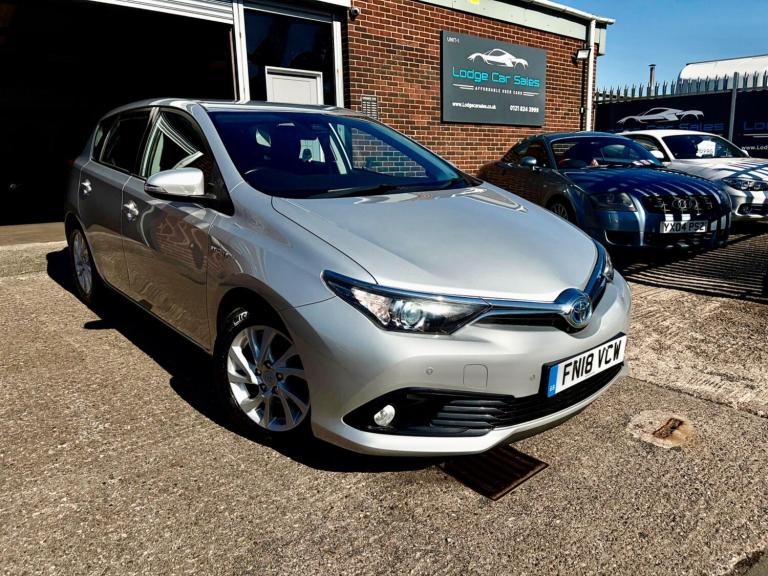 2018 Toyota Auris 1.8 VVT-h Icon CVT Euro 6 (s/s) 5dr HATCHBACK Petrol/Electric Hybrid Automatic