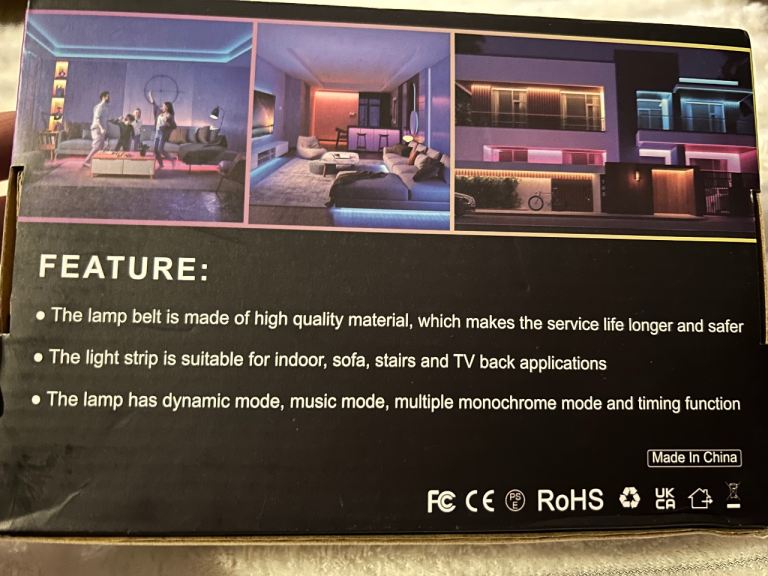 Strip light for TV NEW