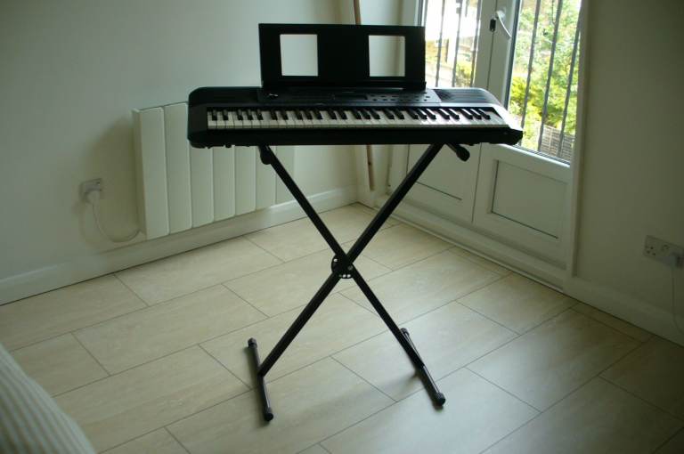 YAMAHA Electronic Keyboard PSR-E273 with Adjustable Stand