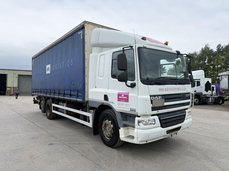 2013 DAF CF 75 310 6X2 CURTAIN SIDER