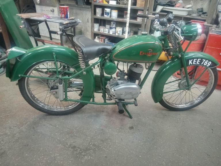 EXCELSIOR CONSORT 98CC VILLIERS 2 STROKE 1958