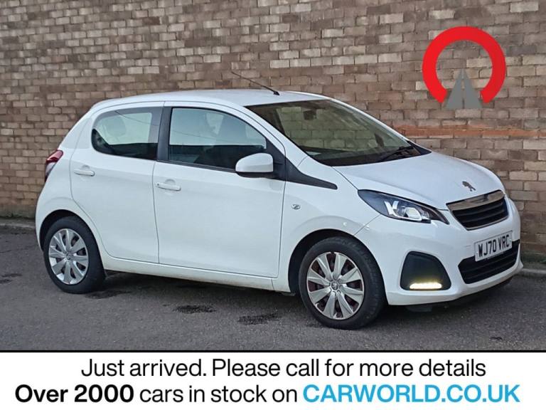 2020 Peugeot 108 1.0 Active Hatchback 5dr Petrol Manual Euro 6 (s/s) (72 ps) Hatchback Petrol Manual
