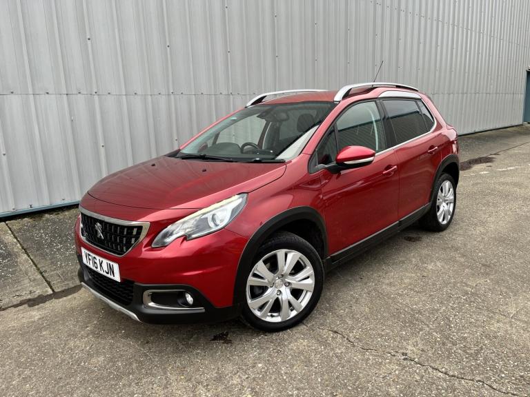 PEUGEOT 2008 1.2 PureTech Allure Red Manual Petrol 2016