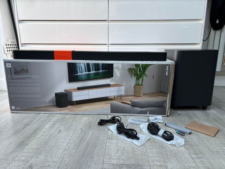 JBL Bar 500 5.1 Channel Soundbar - Black