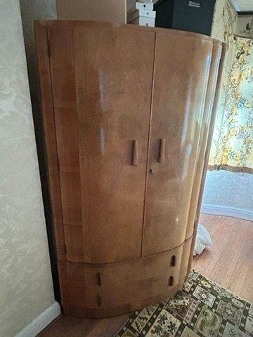 1930's Art Deco Wardrobe