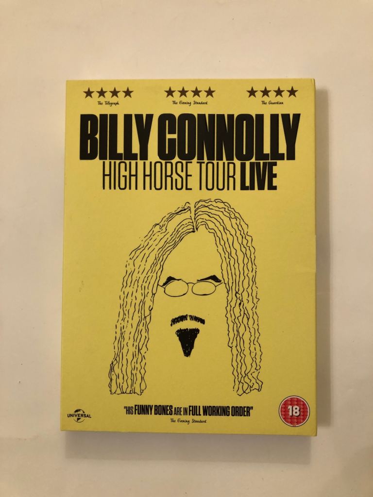 BILLY CONNOLLY HIGH HORSE TOUR LIVE STILL SEALED 